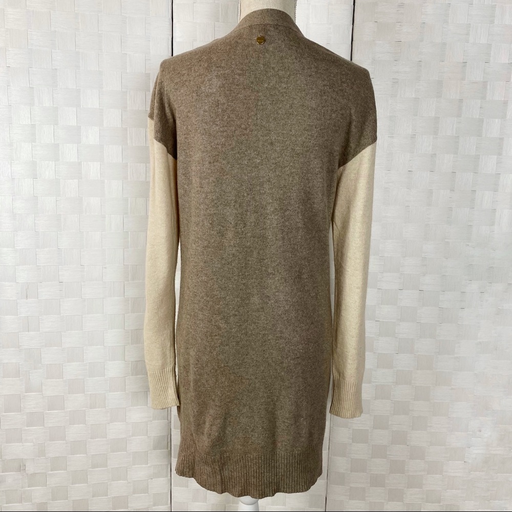 Escada Two Tone Color Front Button Long Cardigan - image 5